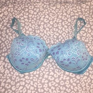 42D Blue Lace Bra